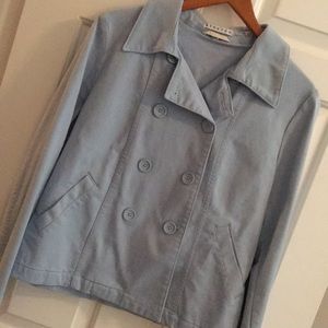 Pale blue Gap jacket